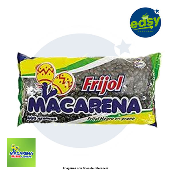 Frijol Negro  Macarena - 2 paquetes (1 Libra C/U)
