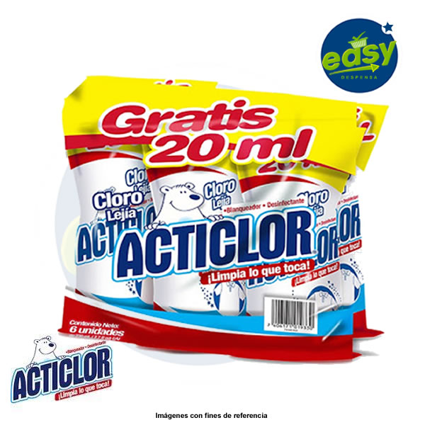 Cloro Acticloro - 6 Pack