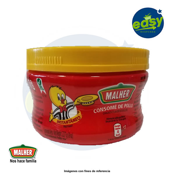 Consomé De Pollo Malher - 227 G 