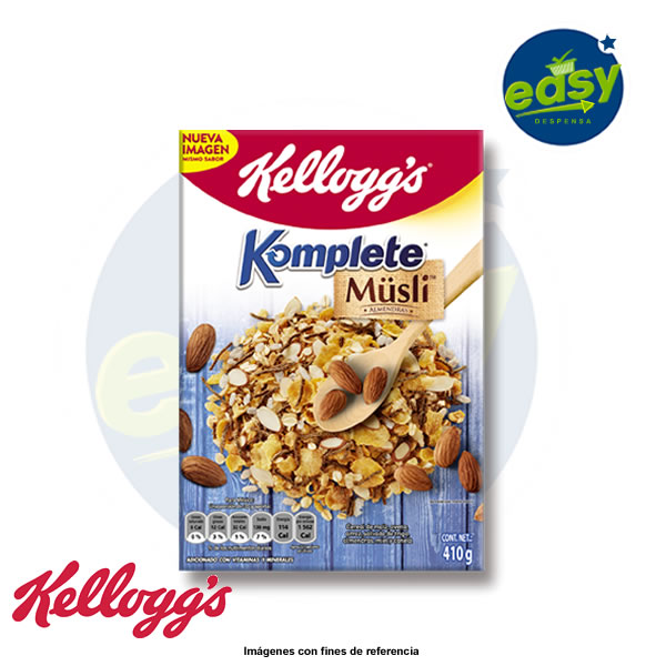 Cereal Komplete Müssli Kellogg´s - 410 G