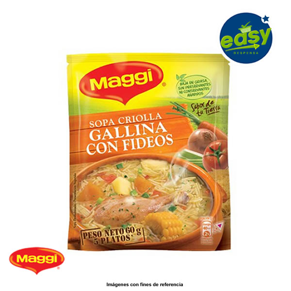 Sopa Maggi De Gallina Con Fideos  -60 G