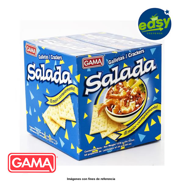 Galleta Salada Gama - 10 uni 192 gr - Super La Casita