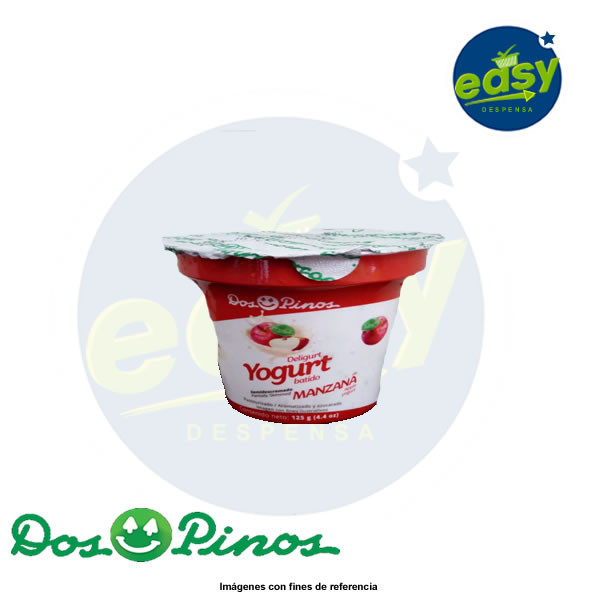 Yogurt Batido De Manzana  Dos Pinos - 125 G
