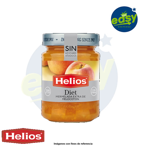 Mermelada Diet Melocoton De Helios - 350 Ml 