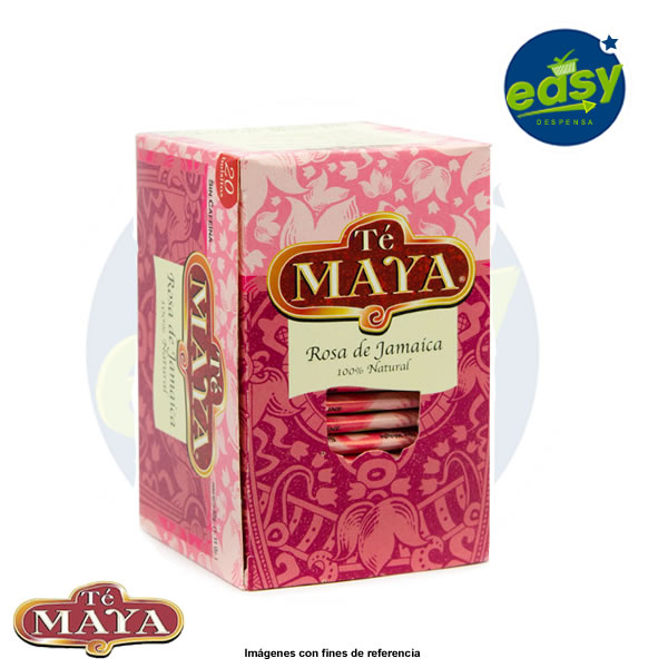 Té Maya De Rosa De Jamaica - caja (20 Unidades)
